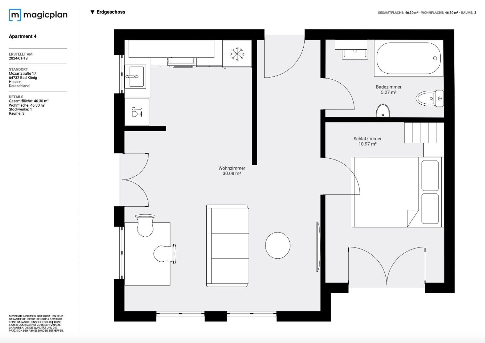 Apartment 4 巴特科尼希 外观 照片